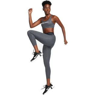 Топ женский Nike W Np Swsh Lgt Spt Aop Bra Grey FN4708-060