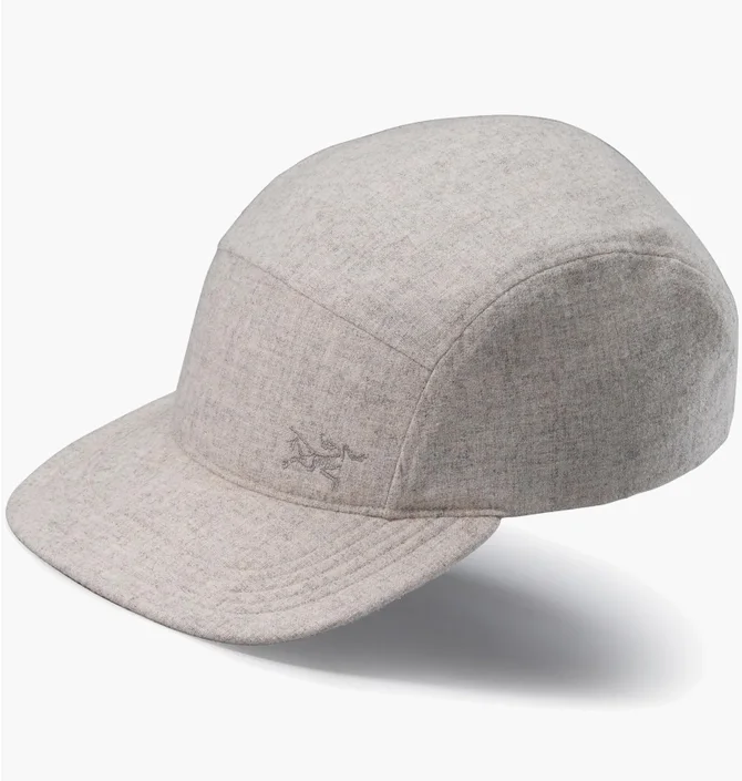 Кепка мужская Arc'teryx Wool Calidum 5 Panel Grey X000007194