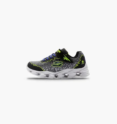 Кросівки дитячі Skechers S-Lights Vortex 2.0 Zorento Black/Grey 400603L-BKYL