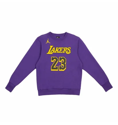 Свитшот мужской Air Jordan Nba Los Angeles Lakers Courtside Statement Edition Violet DN4718-508