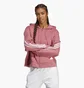 Толстовка женская Adidas Future Icons 3-Stripes Full-Zip Hoodie Pink IB8513