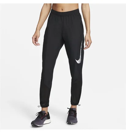 Штани жіночі Nike Swoosh Run Black Dm7771-010