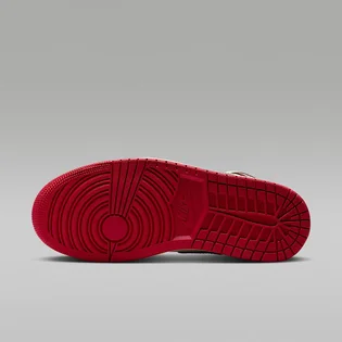 Кроссовки женские Air Jordan 1 Mid Red/White BQ6472-119
