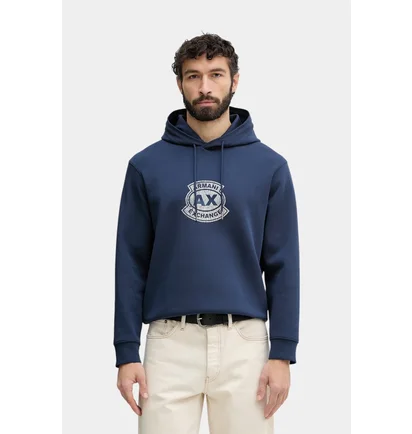 Худи мужское Armani Exchange Blue XM002332-AF10818-UB096
