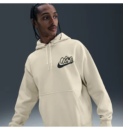 Худи мужское Nike Solo Swoosh Beige IH4293-229