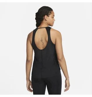 Майка жіноча Nike W Nk Df One Icn Clsh Tank Black Dm7651-100