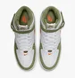 Кросівки чоловічі Nike Air Force 1 Mid Qs MenS Shoes White/Olive DQ3505-100