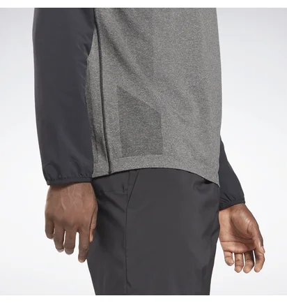 Худі чоловіче Reebok United By Fitness Myoknit Grey HA9077