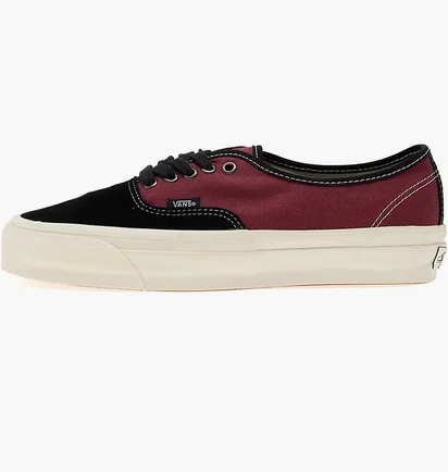 Кеды мужские Vans Authentic Reissue 44 Lx Bordo/Black VN0007QYMDB