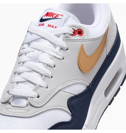 Кросівки чоловічі Nike Air Max 1 Olympics White/Grey HM9604-400