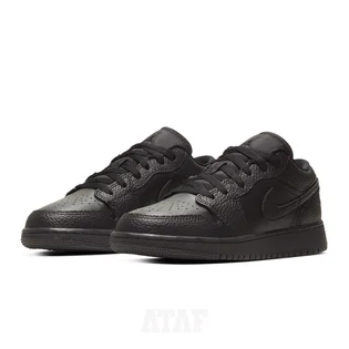Кроссовки детские Nike Air Jordan 1 Gs Low Triple Black 553560-091