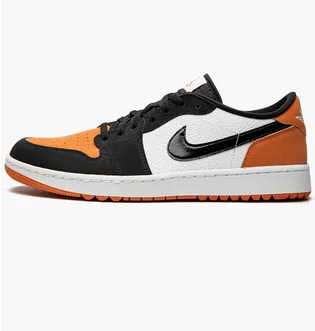 Кроссовки унисекс Air Jordan 1 Retro Low Golf Black/White DD9315-800