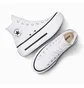 Кеды женские Converse Chuck Taylor All Star Lift Double Stack White A12976C