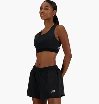 Топ жіночий New Balance Sleek Medium Support Pocket Sports Bra Black WB41046BK