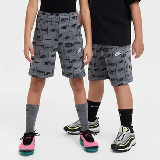 Шорты детские Nike K Ns Club Ft Short Aop Grey FN8743-084