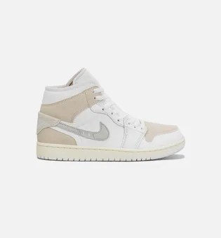 Кроссовки мужские Air Jordan 1 Retro Mid Se Craft White/Beige DM9652-120