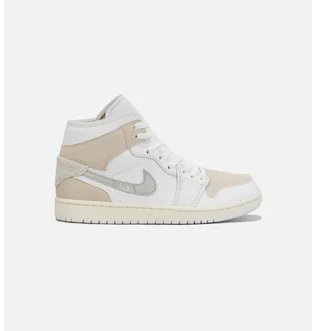 Кроссовки мужские Air Jordan 1 Retro Mid Se Craft White/Beige DM9652-120