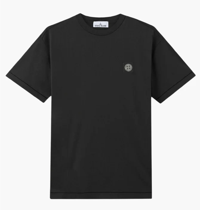 Футболка чоловіча Stone Island Black L1S152100027S0013-V0029