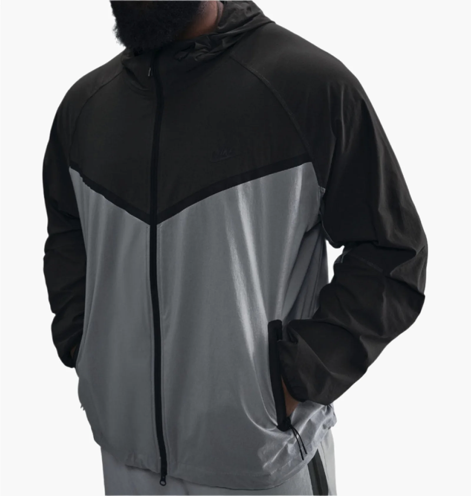 ᐉ Ветровка мужская Nike Teechfleece Grey HM7151-065 - купить в
