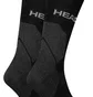 Шкарпетки чоловічі HEAD Hiking All Climates Crew Black/Grey (2 пари) 701229024-001