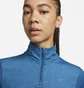 Кофта женская Nike 1/4 Swift Blue FB4562-457