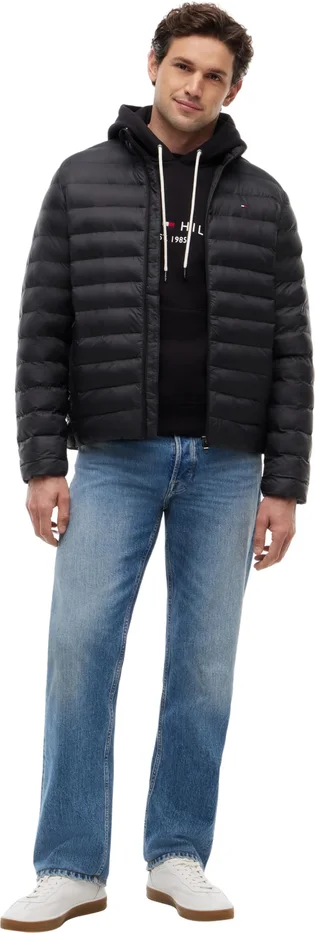Куртка мужская Tommy Hilfiger Lightweight Packable Hooded Black 78JB394-FAP