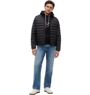 Куртка мужская Tommy Hilfiger Lightweight Packable Hooded Black 78JB394-FAP