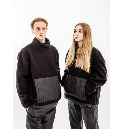 Кофта унісекс Rains Tops Black 1850-BLACK