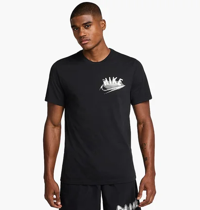 Футболка мужская Nike Dri-Fit Fitness T-Shirt Black HJ3609-010