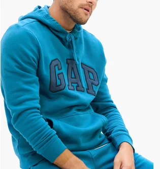 Худи мужское Gap Logo Hoodie Blue 546844481