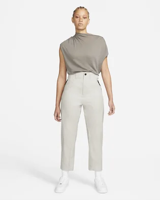 Майка женская Nike Womens High-Neck Tank Grey Dn4059-012