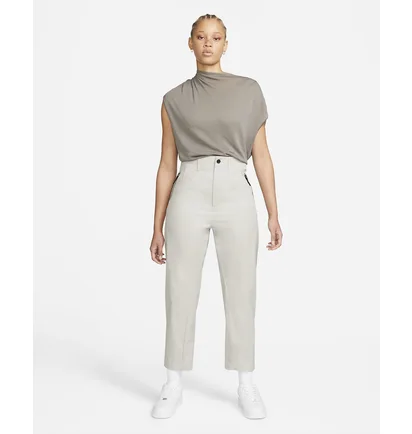 Майка женская Nike Womens High-Neck Tank Grey Dn4059-012