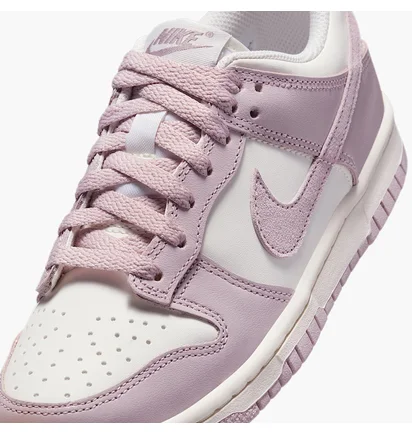 Кросівки дитячі Nike Dunk Low Gs White/Violet FB9109-122