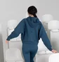 Толстовка женская Adidas Z.N.E. Full-Zip Turquoise IN5129