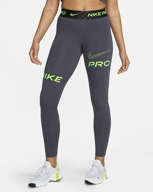 Легінси жіночі Nike Pro Grey DX0080-015