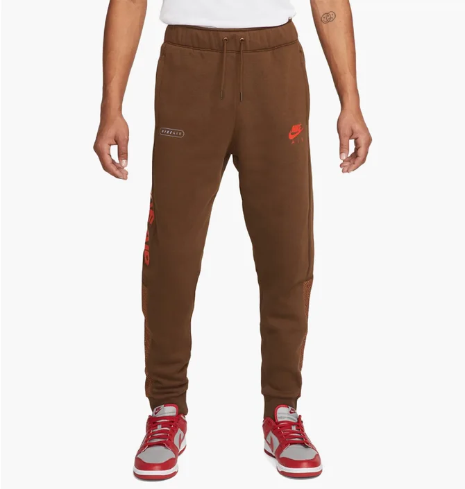 Штани чоловічі Nike Air Bb Jggr Brown DM5209-259