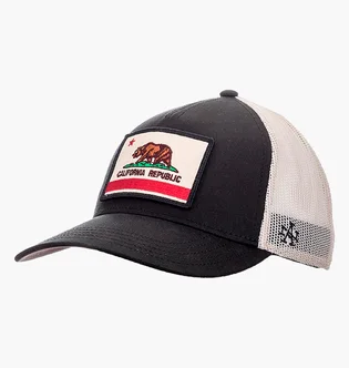 Кепка унисекс American Needle Cali Valin Black/White SMU679B-CALI