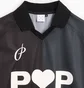 Лонгслів чоловічий Pop Trading Company Striped Sportif Black POPAW24-02-024
