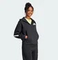 Толстовка женская Adidas Z.N.E. Full-Zip Black JC5392