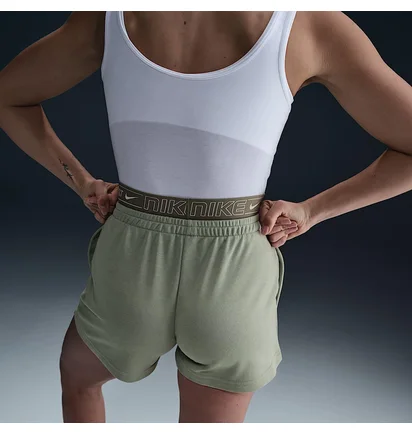 Шорты женские Nike Sportswear Chill Terry WomenS Mid- Rise 10Cm (Approx.) Shorts Olive IB7885-370