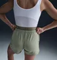 Шорты женские Nike Sportswear Chill Terry WomenS Mid- Rise 10Cm (Approx.) Shorts Olive IB7885-370