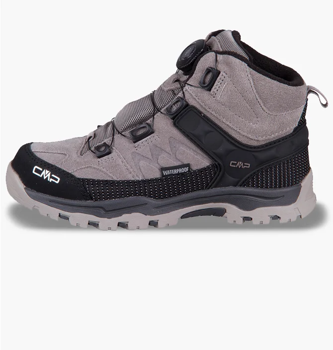 Ботинки мужские CMP Kiruna Mid Fitgo Fleece Wp Grey 3Q57894-08PU