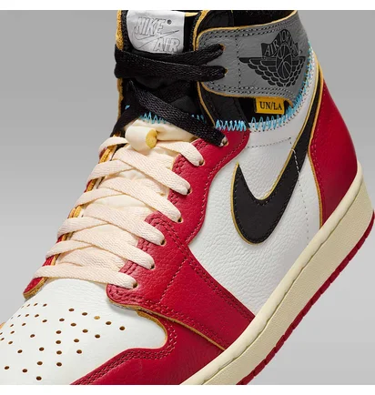 Кроссовки мужские Air Jordan 1 Retro High Og Sp Union La Chicago Shadow Red/White HV8563-600