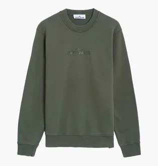 Світшот чоловічий Stone Island Institutional Green 811566182V0059