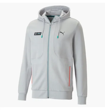 Куртка мужская Puma Mercedes-Amg Petronas Motorsport Hooded Jacket Grey 538460-02
