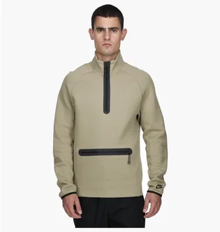 Кофта мужская Nike Sportswear Tech Fleece MenS 1/2-Zip Sweatshirt Beige FB7998-276