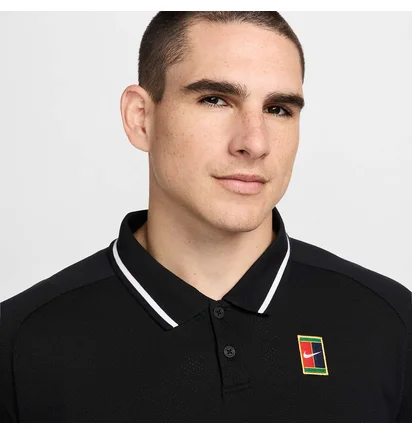 Поло мужское Nike Court Heritage Black FQ2101-010