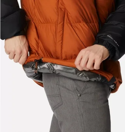 Пуховик чоловічий Columbia Pike Lake Jacket Orange/Black 1738021-858