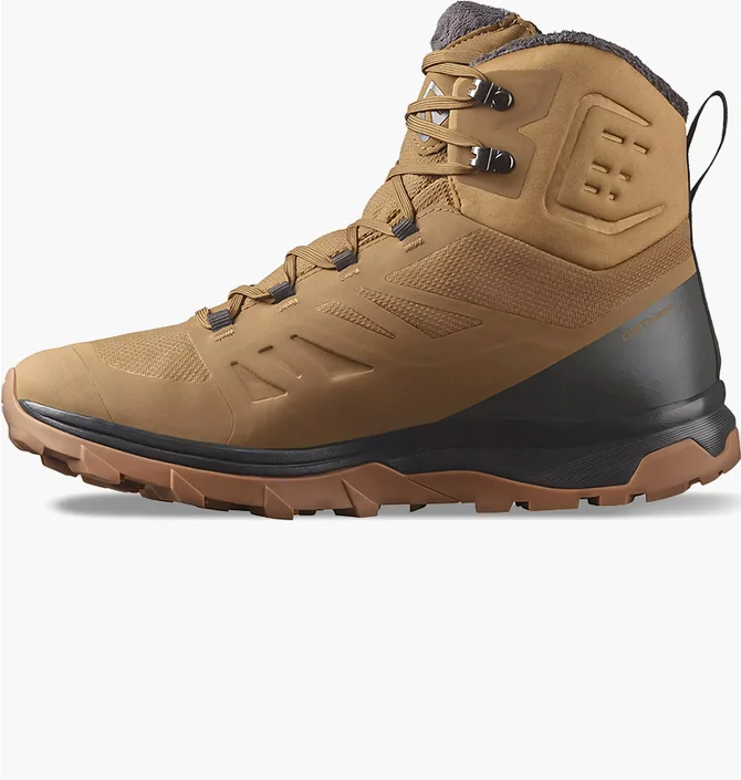 Ботинки мужские Salomon Outblast Ts Cswp Brown 473825