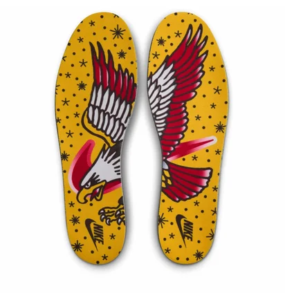 Кросівки чоловічі Nike Dunk Low Retro Ltd Biker Tattoos Red/Black FZ3057-001